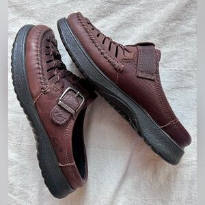 Vintage Dexter Leather WalkMocs Slip On USA American Made 90’s Streetwear sz 7.5